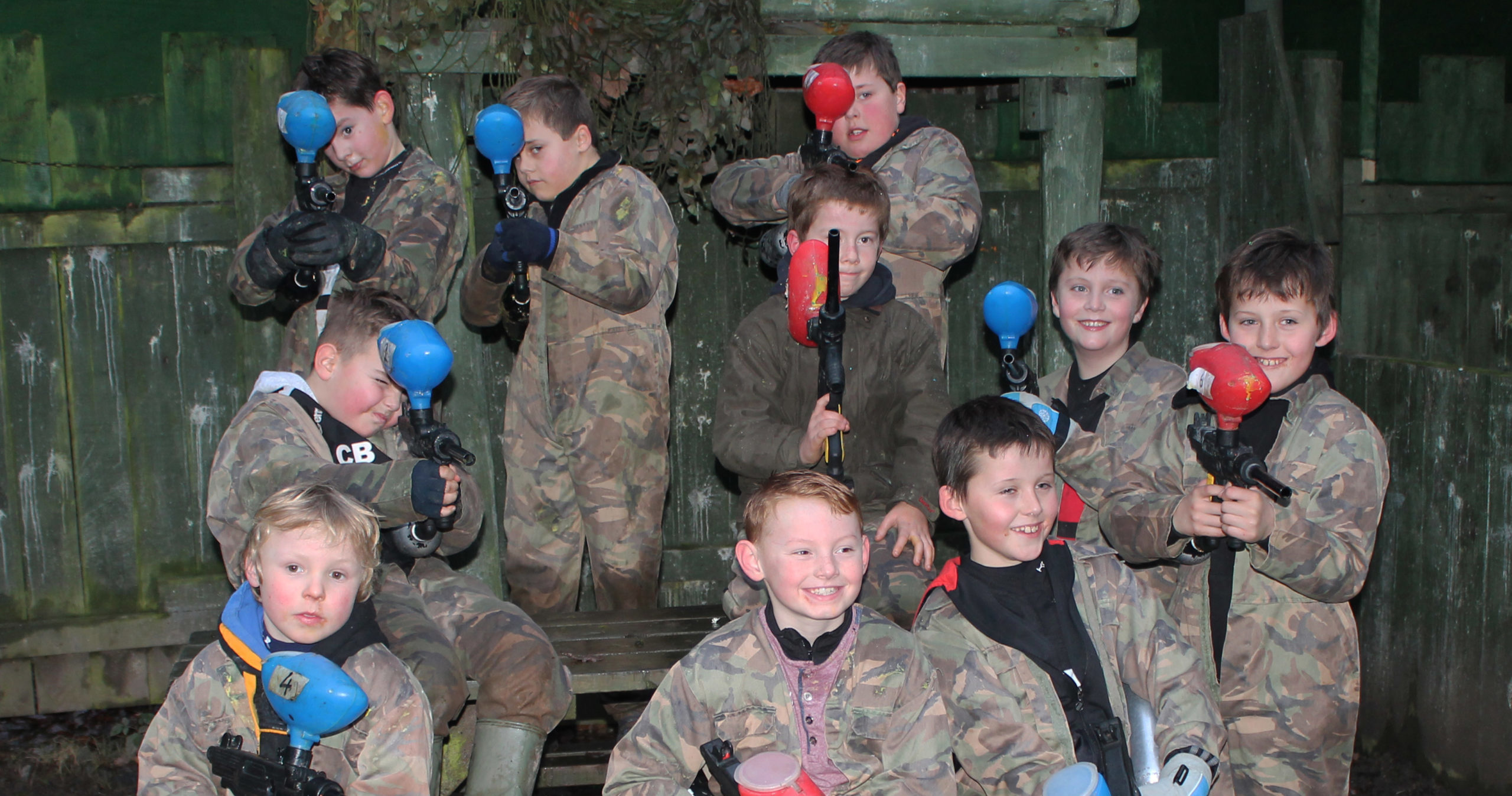 Paintball Parties For Children Herefordshire Oaker Wood   Cropped Hamish Paintballing Party 256a Scaled 1 